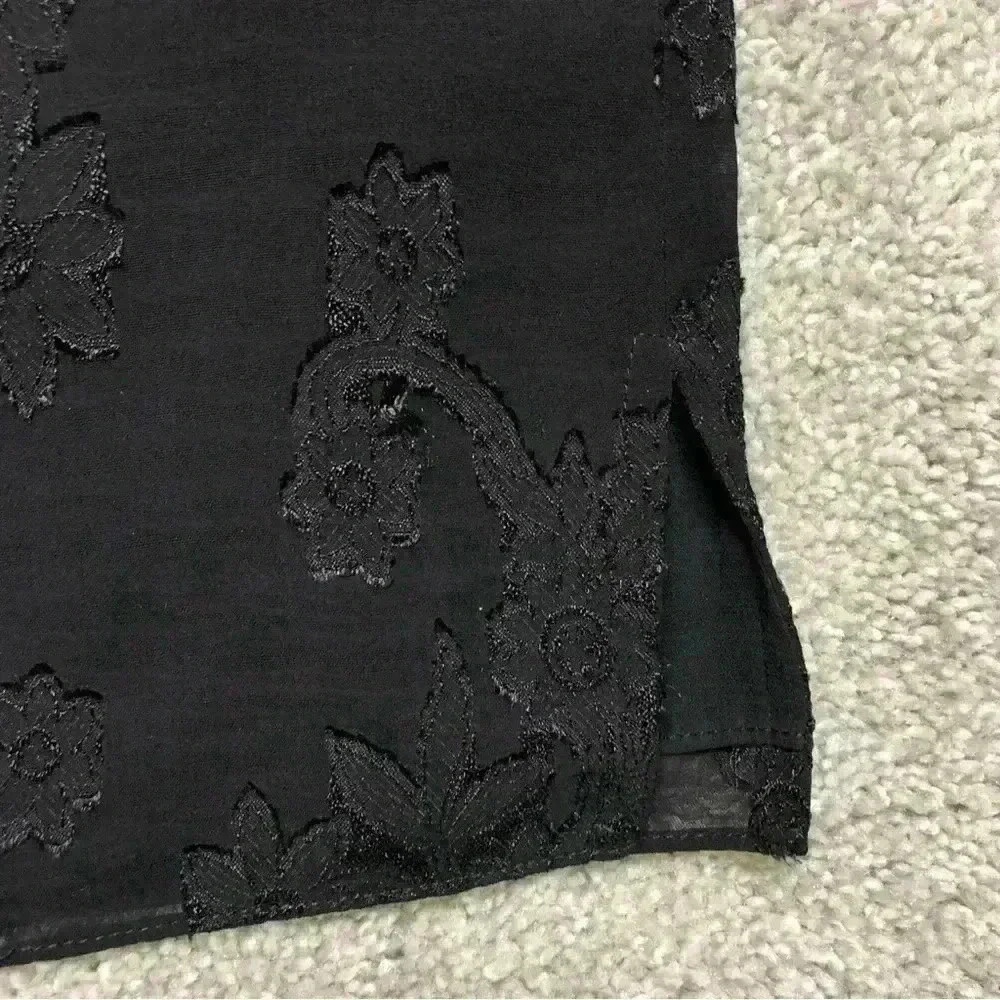 NEW Vince Camuto Blouse Black - Picture 7 of 9